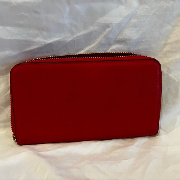 Aldo Vibrant Red Women's Wallet - Picture 2 of 3